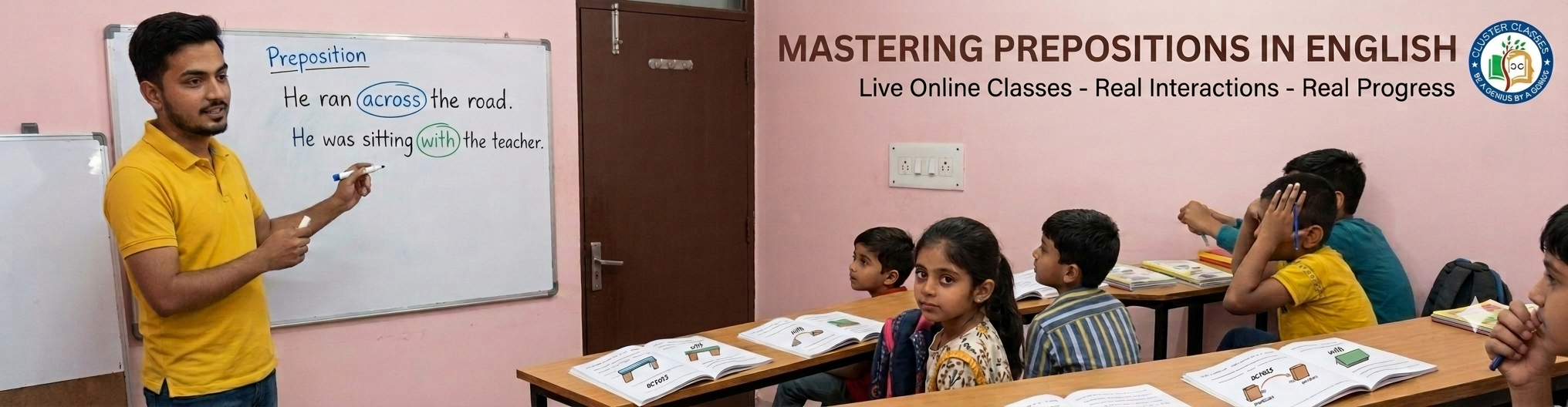 Cluster Classes Banner Slide 1