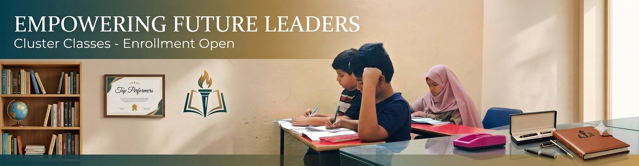 Cluster Classes Banner Slide 2